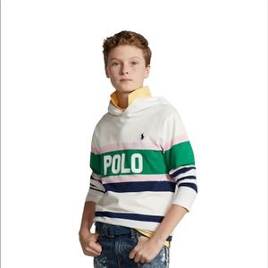Ralph Lauren Childrenswear
Boys Logo Cotton Hooded T-Shirt Size Medium (10/12)